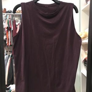 Purple Lululemon work out tank